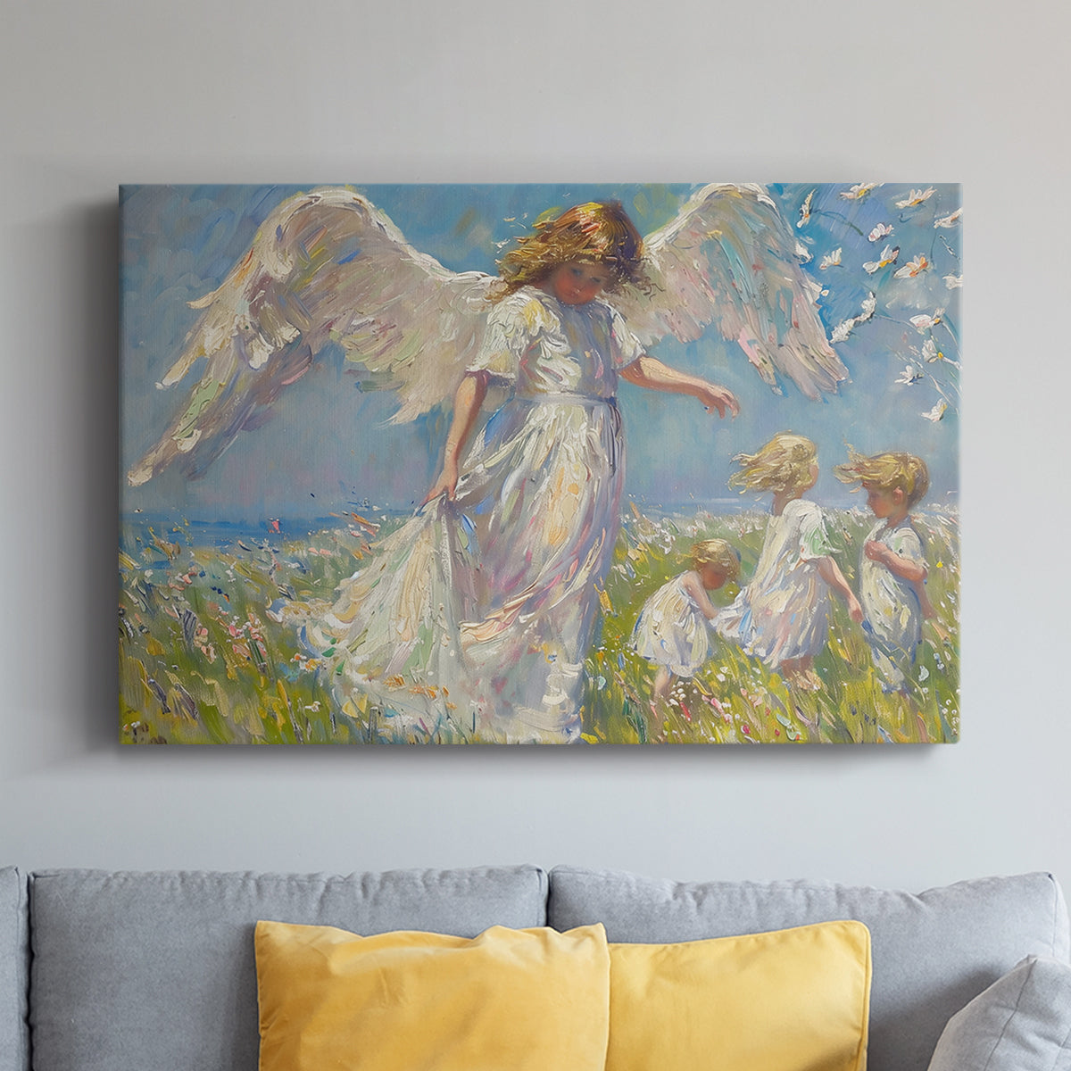 Angel LX - Canvas Art Print