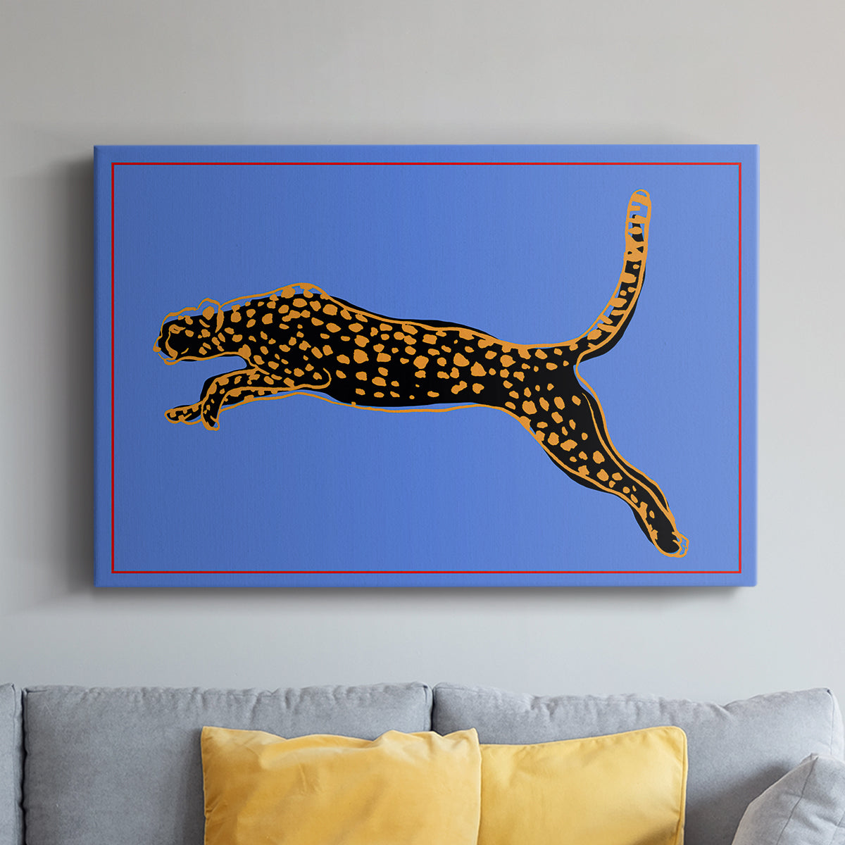 The Wild Leopard I - Canvas Art Print