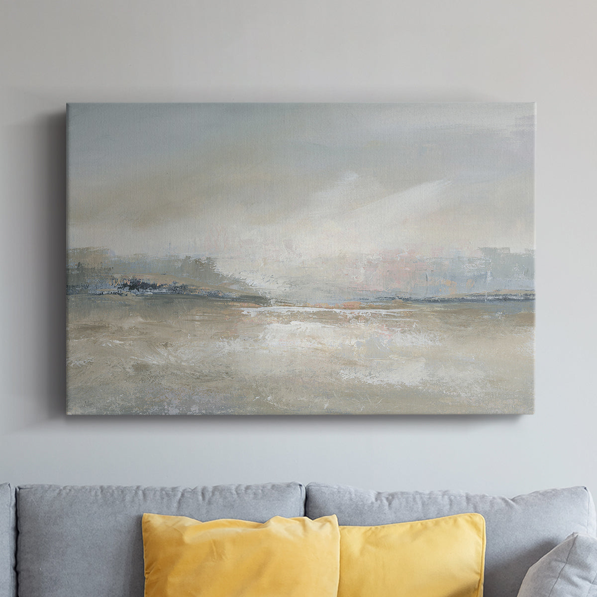 Horizon Haze - Canvas Art Print
