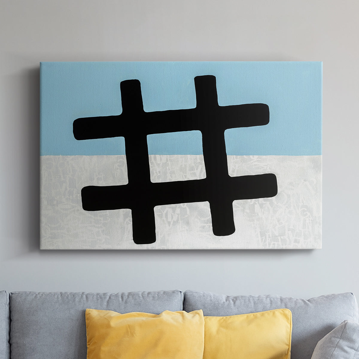 Hashtag - Canvas Art Print