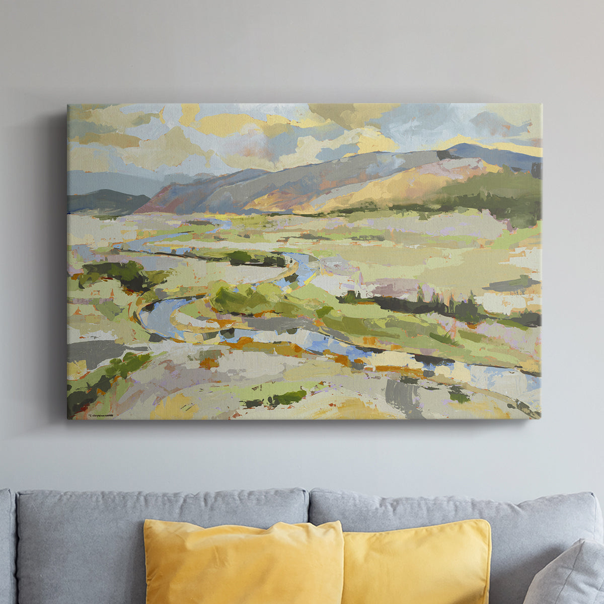 Mile Ten - Canvas Art Print