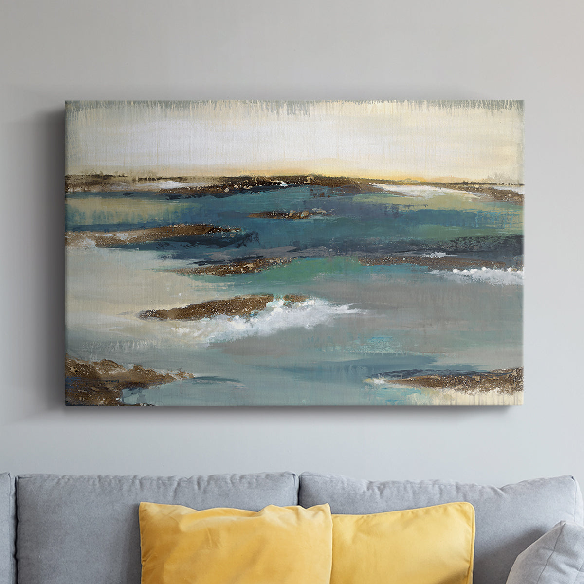 Coastal Bluffs - Canvas Art Print
