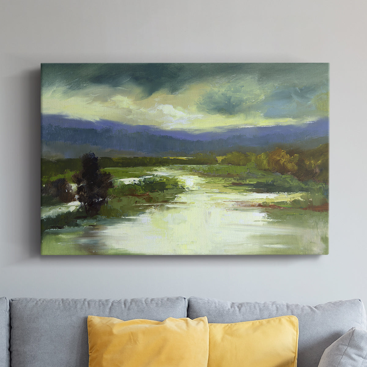 Mountain Meadow - Canvas Art Print