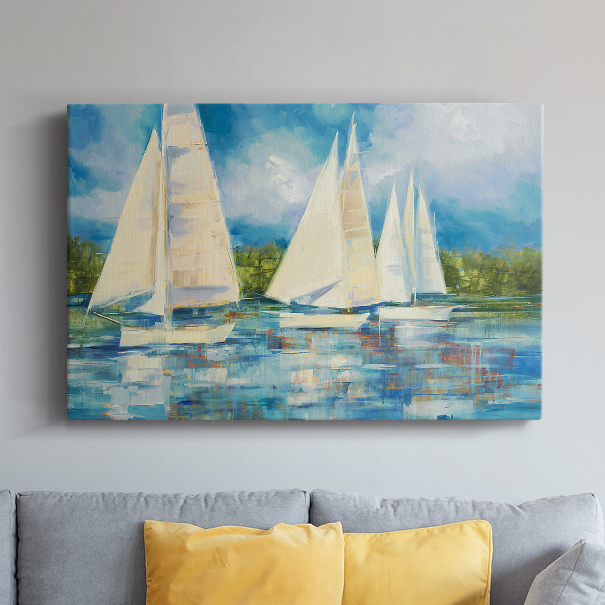 Clear Sailing - Canvas Art Print