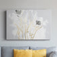 Grey Floral Abstract XCIV - Canvas Art Print