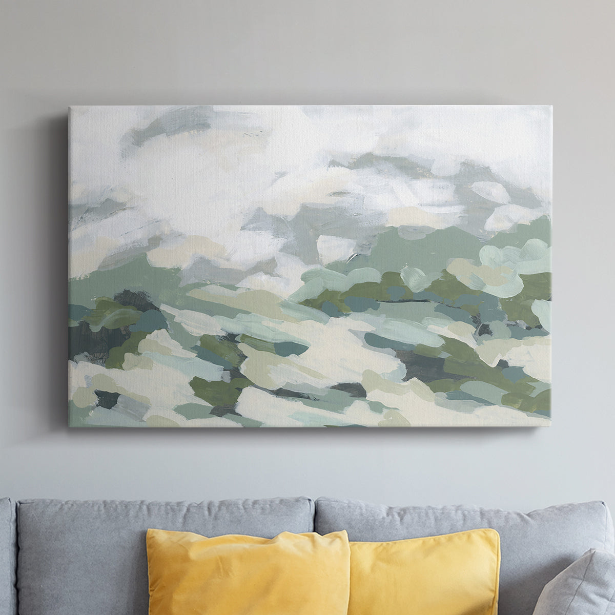 Verdant Hillside I - Canvas Art Print