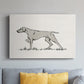 Neutral Pointer II - Canvas Art Print
