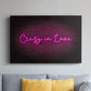 Neon Love II - Canvas Art Print