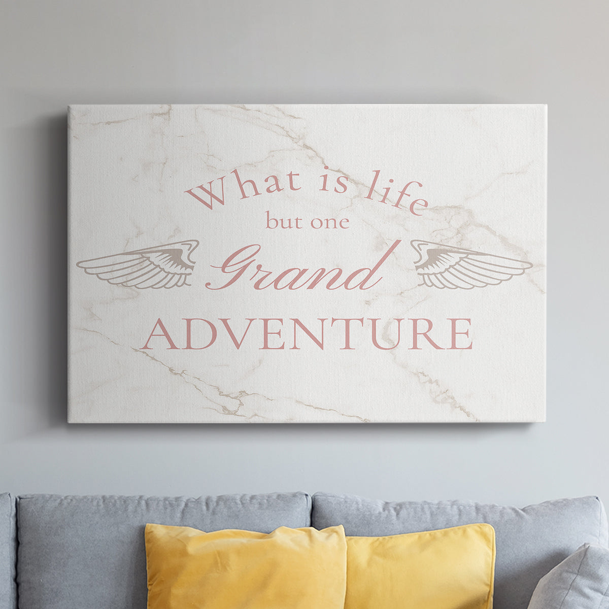What is Life - Canvas Art Print