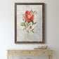 Linen Peony - Premium Canvas Framed in Barnwood - Ready to Hang