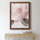 Blush Bloom I - Premium Canvas Framed in Barnwood - Ready to Hang