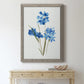 Blue Blossom Botanical I - Premium Canvas Framed in Barnwood - Ready to Hang