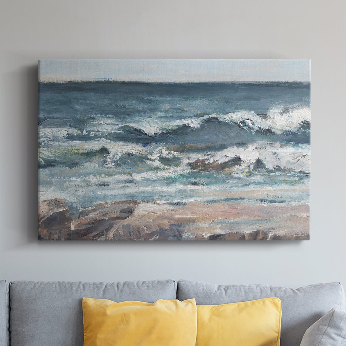 Ocean Breakers II - Canvas Art Print