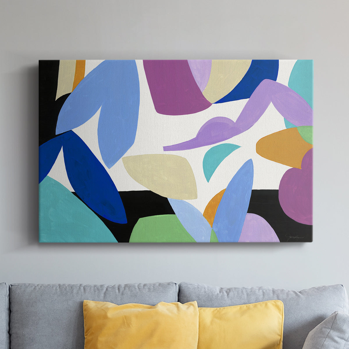 Ode to Matisse II - Canvas Art Print