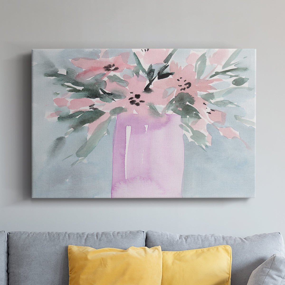 Broken Flowers I - Canvas Art Print