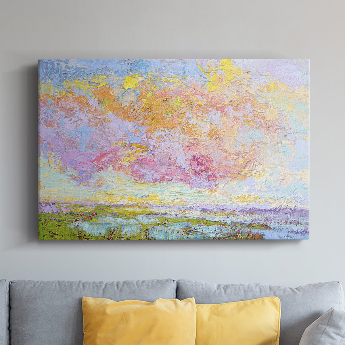 On a Summer's Eve - Canvas Art Print