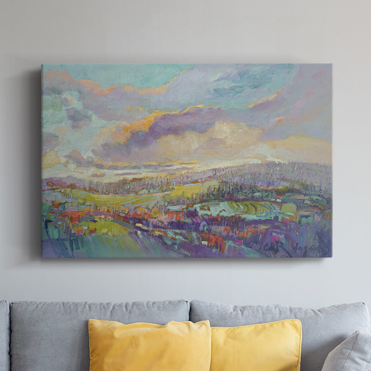 Land of Milk and Honey - Canvas Art Print