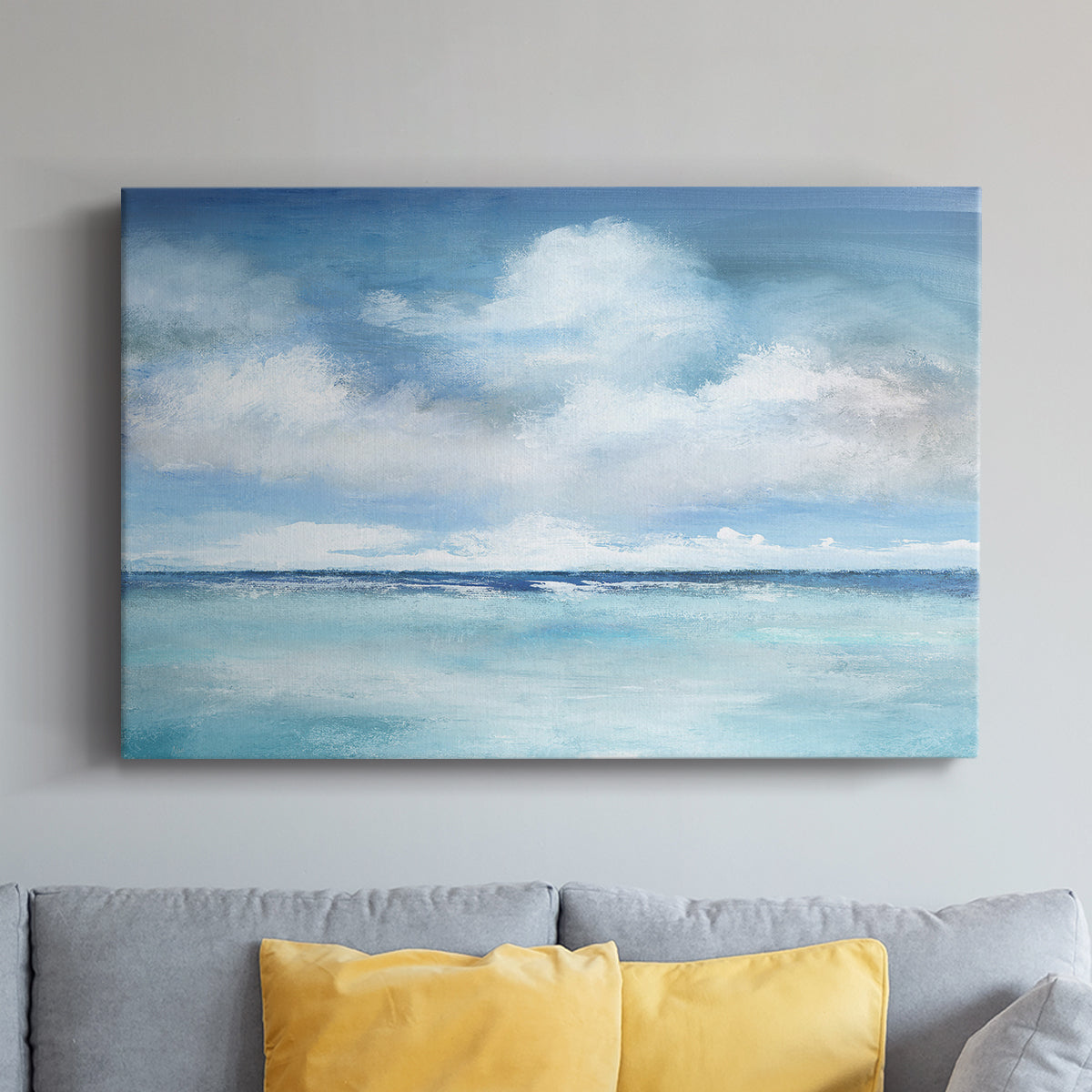 Caribbean Clouds - Canvas Art Print