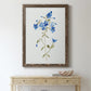 Blue Blossom Botanical II - Premium Canvas Framed in Barnwood - Ready to Hang