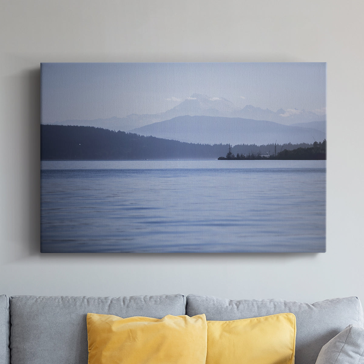 Blue Serenity - Canvas Art Print