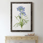 Blue Lively Botanical I - Premium Canvas Framed in Barnwood - Ready to Hang