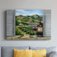 Tuscan Red and Vineyard - Canvas Art Print