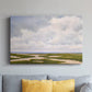 Cloudy Distant Beach Horizon - Canvas Art Print