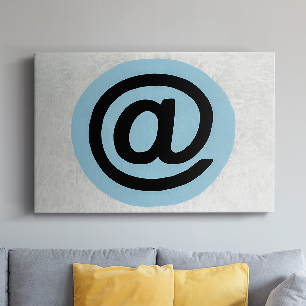 At - Canvas Art Print