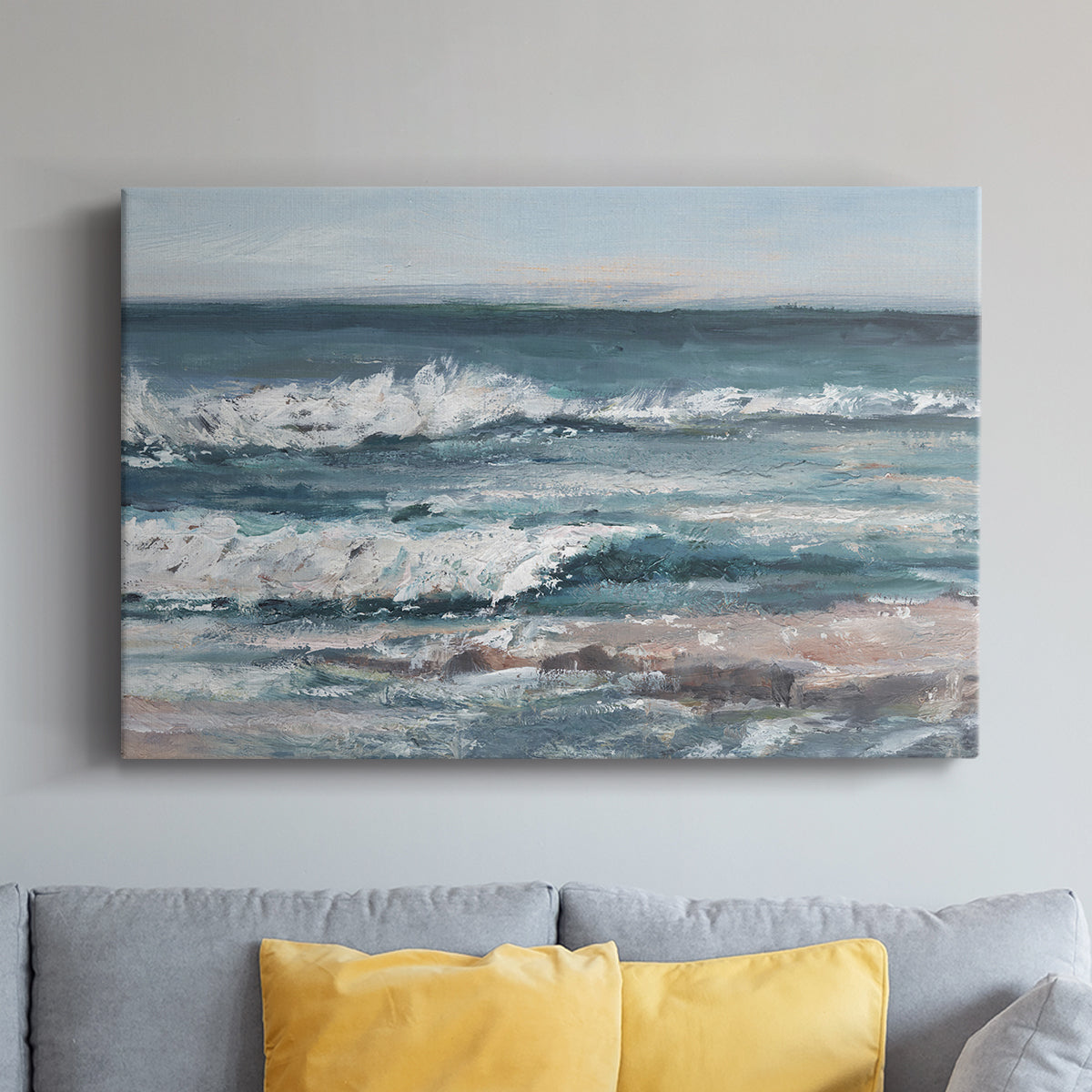 Ocean Breakers I - Canvas Art Print