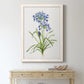 Blue Lively Botanical I - Premium Canvas Framed in Barnwood - Ready to Hang