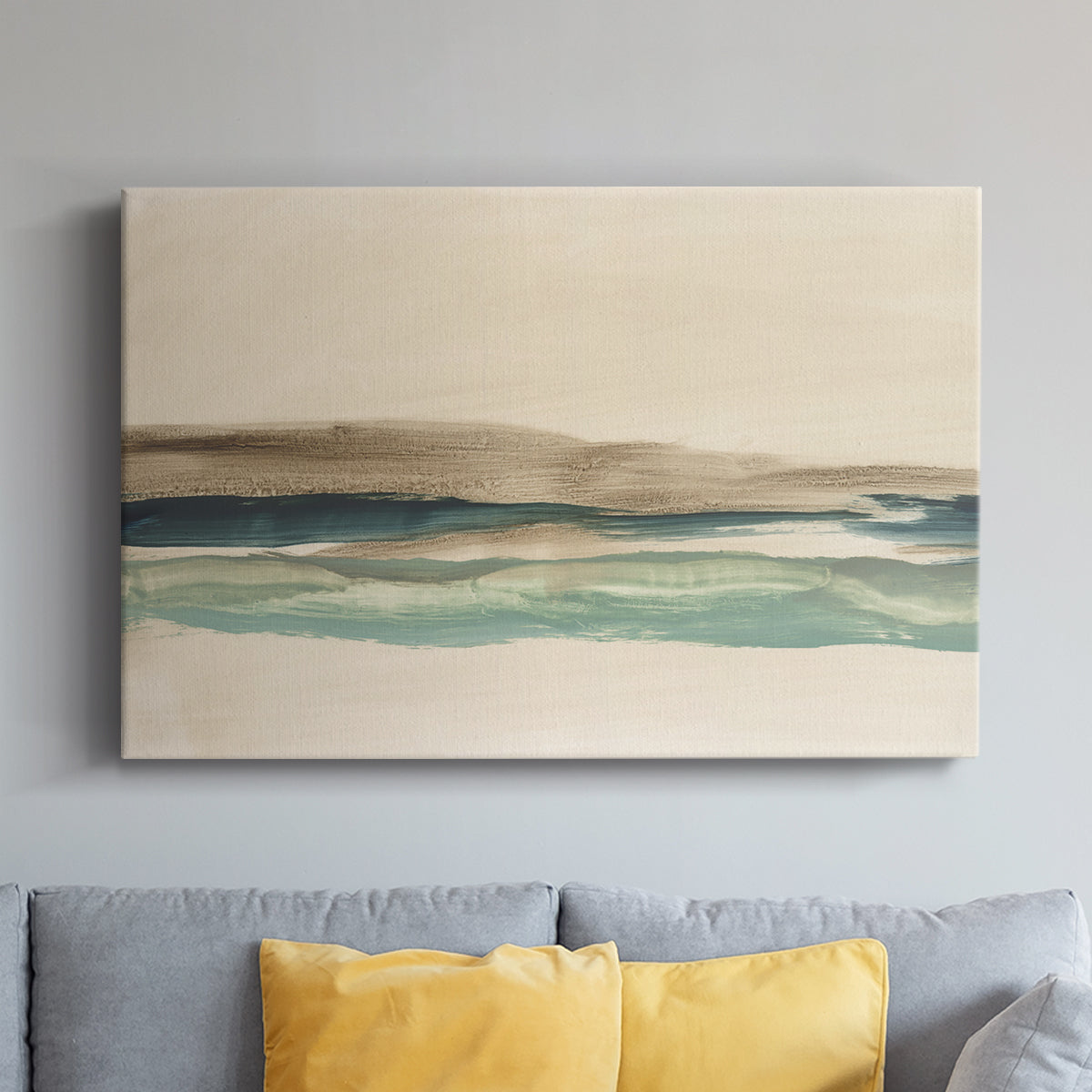 Layered Horizon I - Canvas Art Print