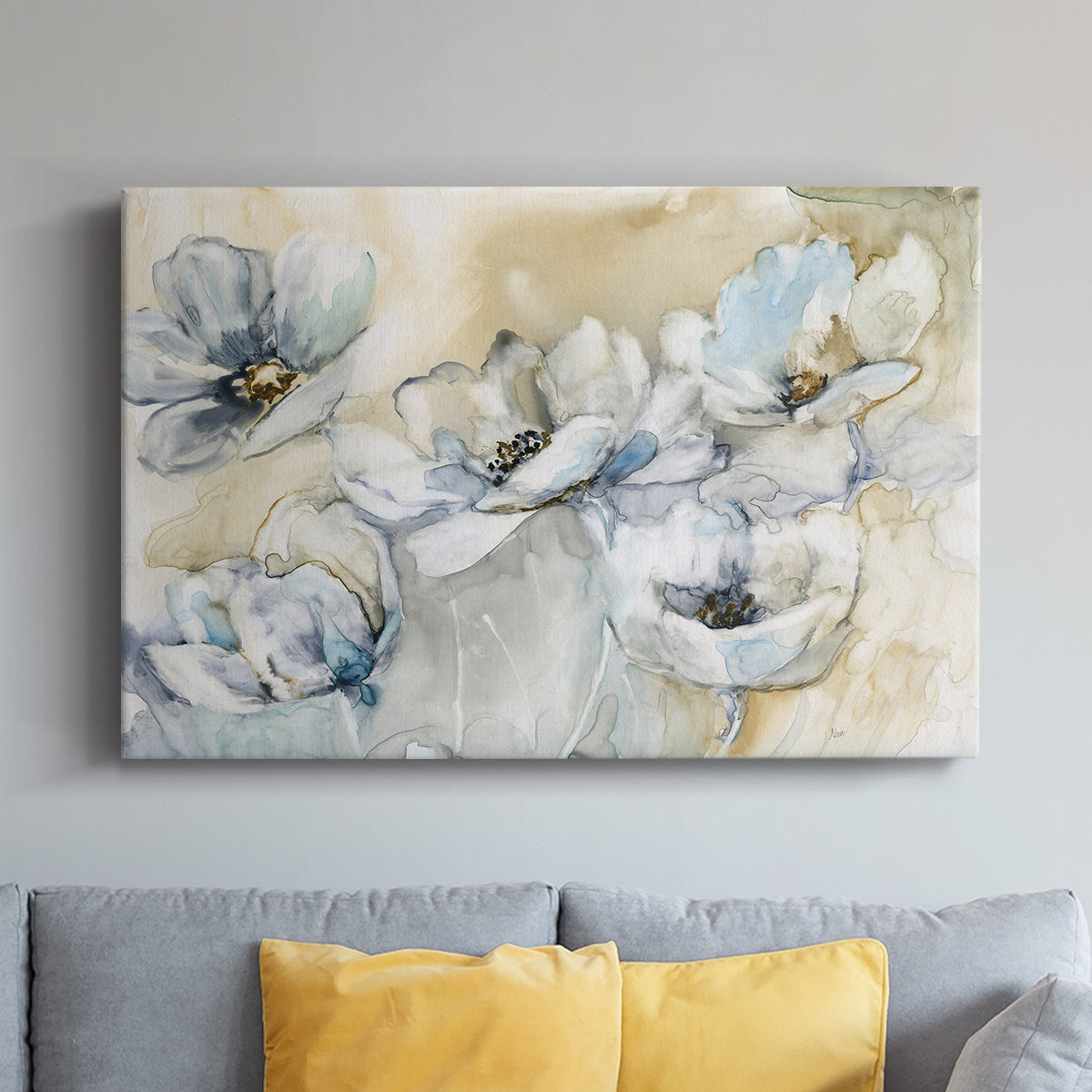 Soft Blooms - Canvas Art Print