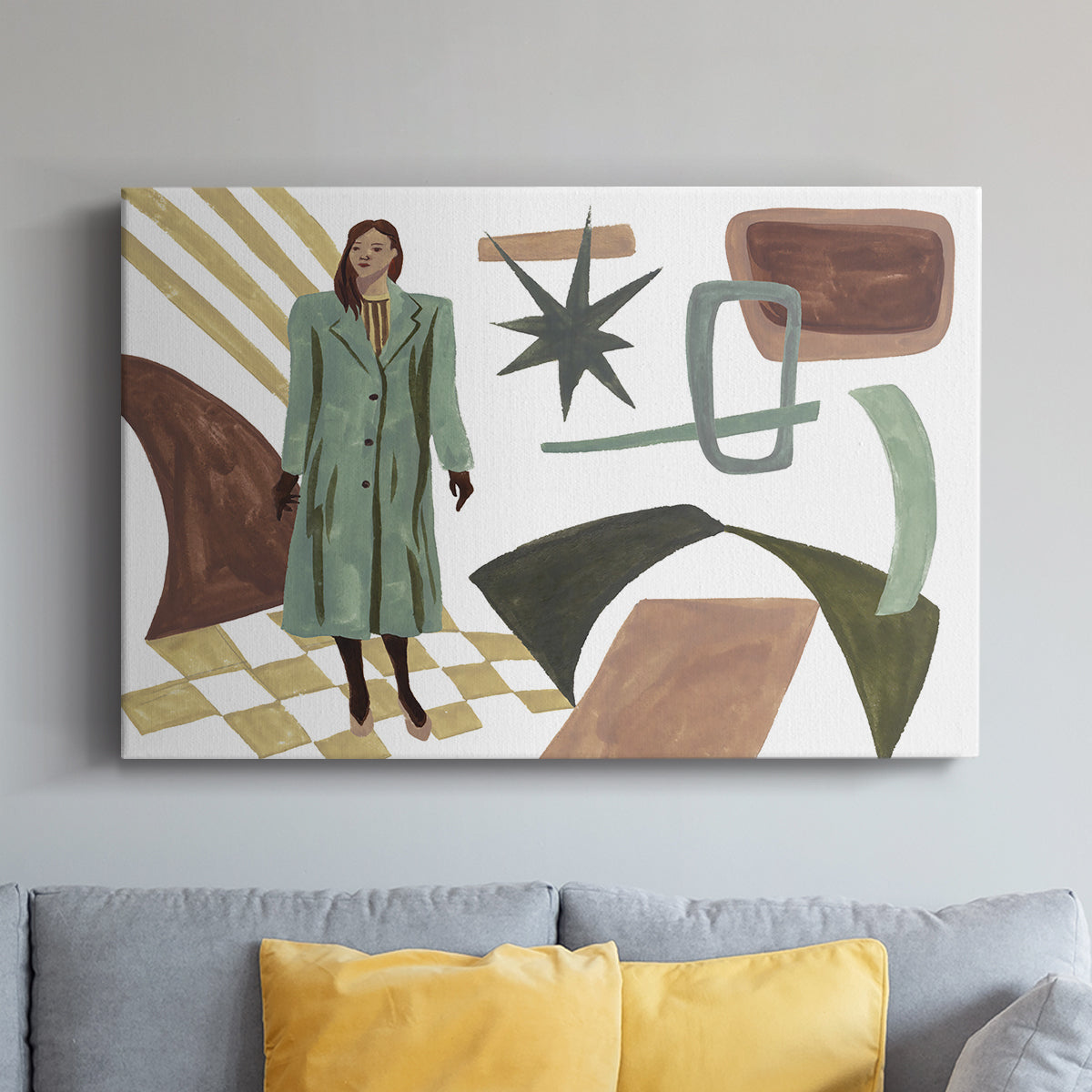 Vintage Vibes II - Canvas Art Print