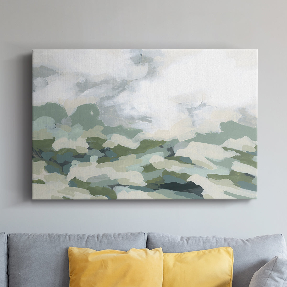 Verdant Hillside II - Canvas Art Print