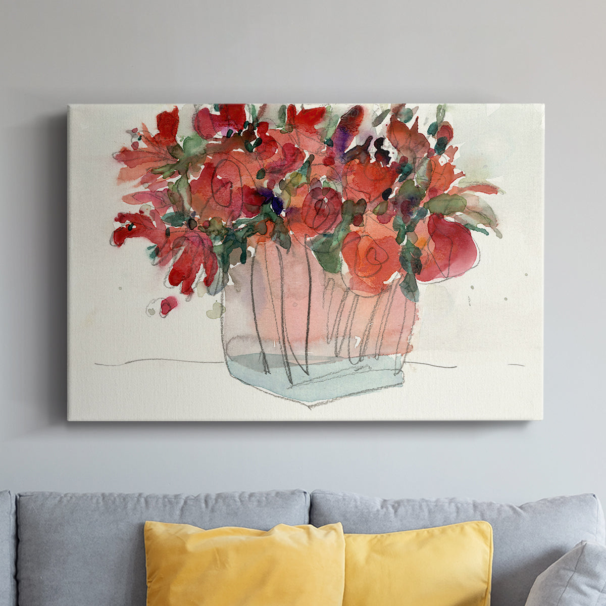 The Small Bunch II - Canvas Art Print