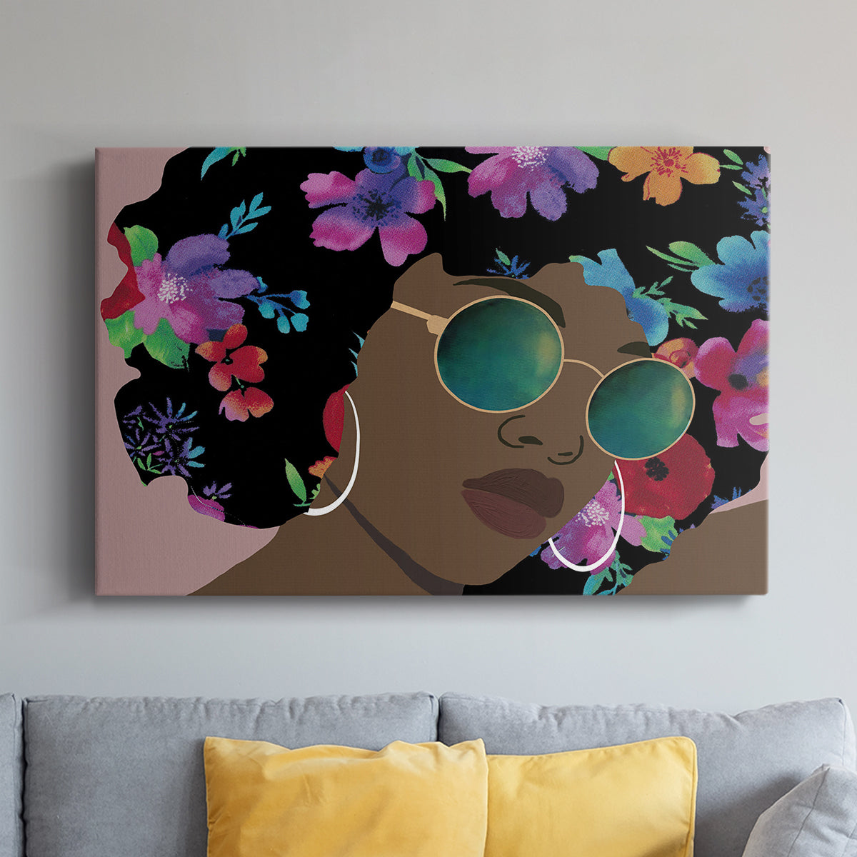 Butterfly Diva II - Canvas Art Print