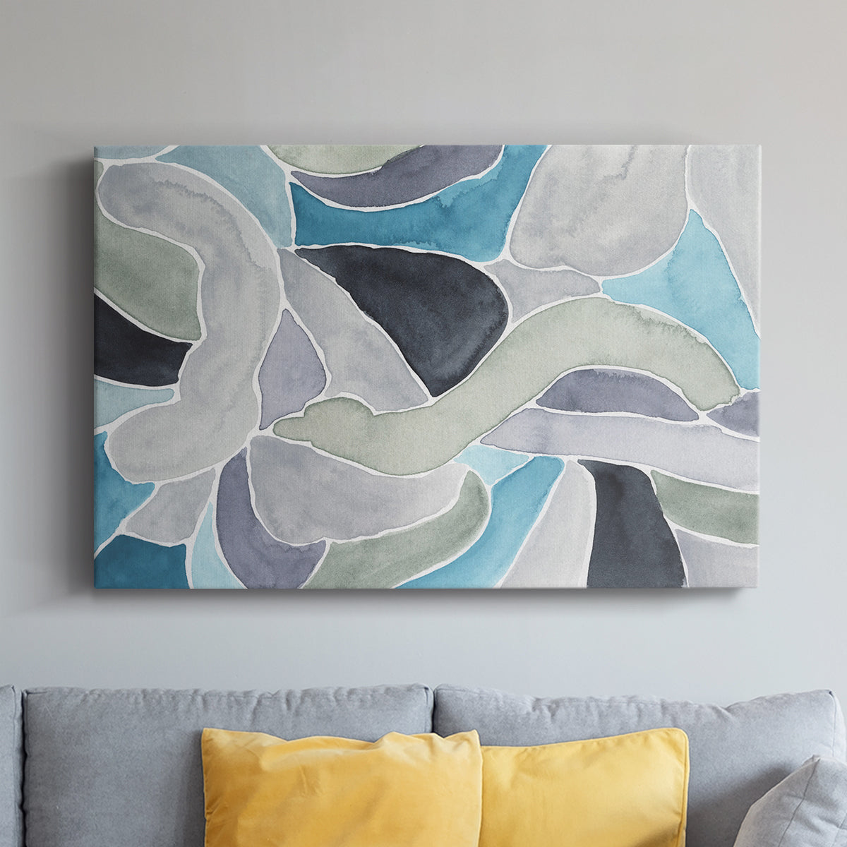 Subtle Billows II - Canvas Art Print