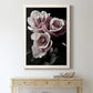 Rose Noir I - Premium Canvas Framed in Barnwood - Ready to Hang