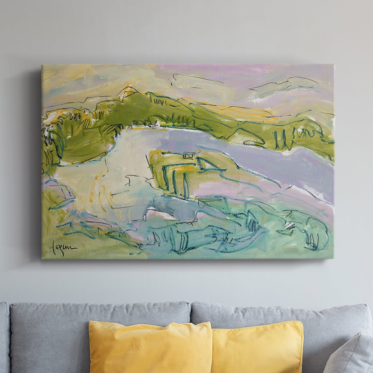 Treasured Island - Canvas Art Print