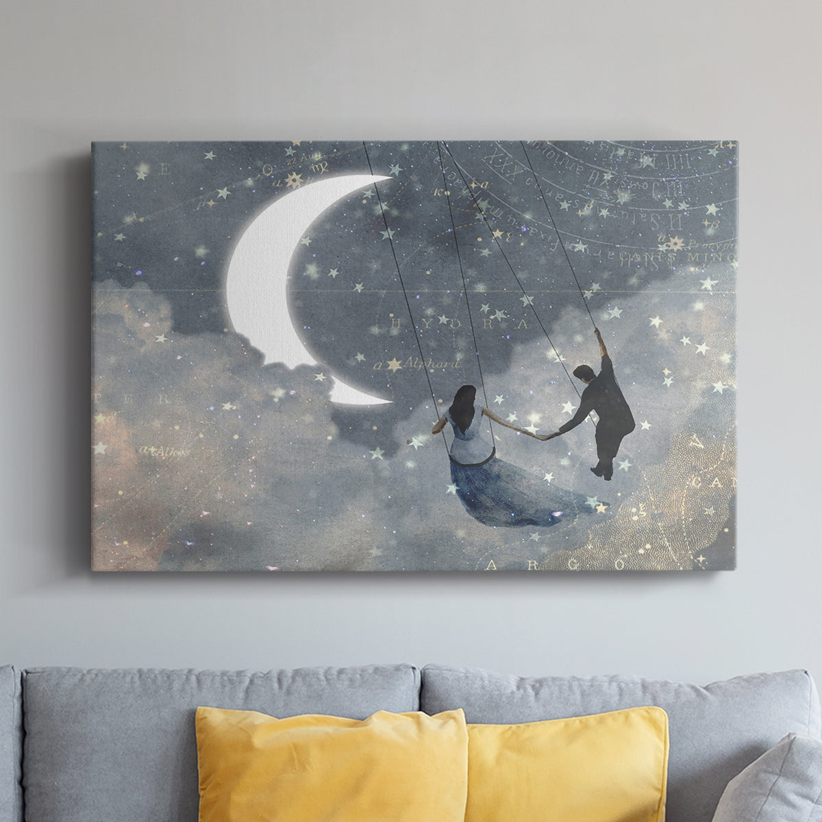 Celestial Love I - Canvas Art Print