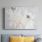 Grey Floral Painting XCIV - Canvas Art Print