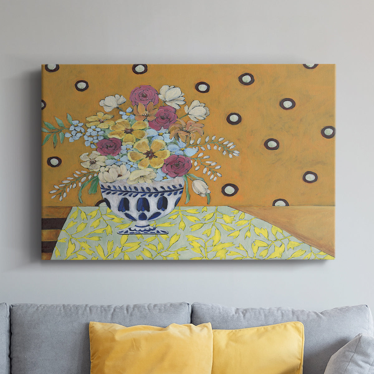 Flowerscape I - Canvas Art Print