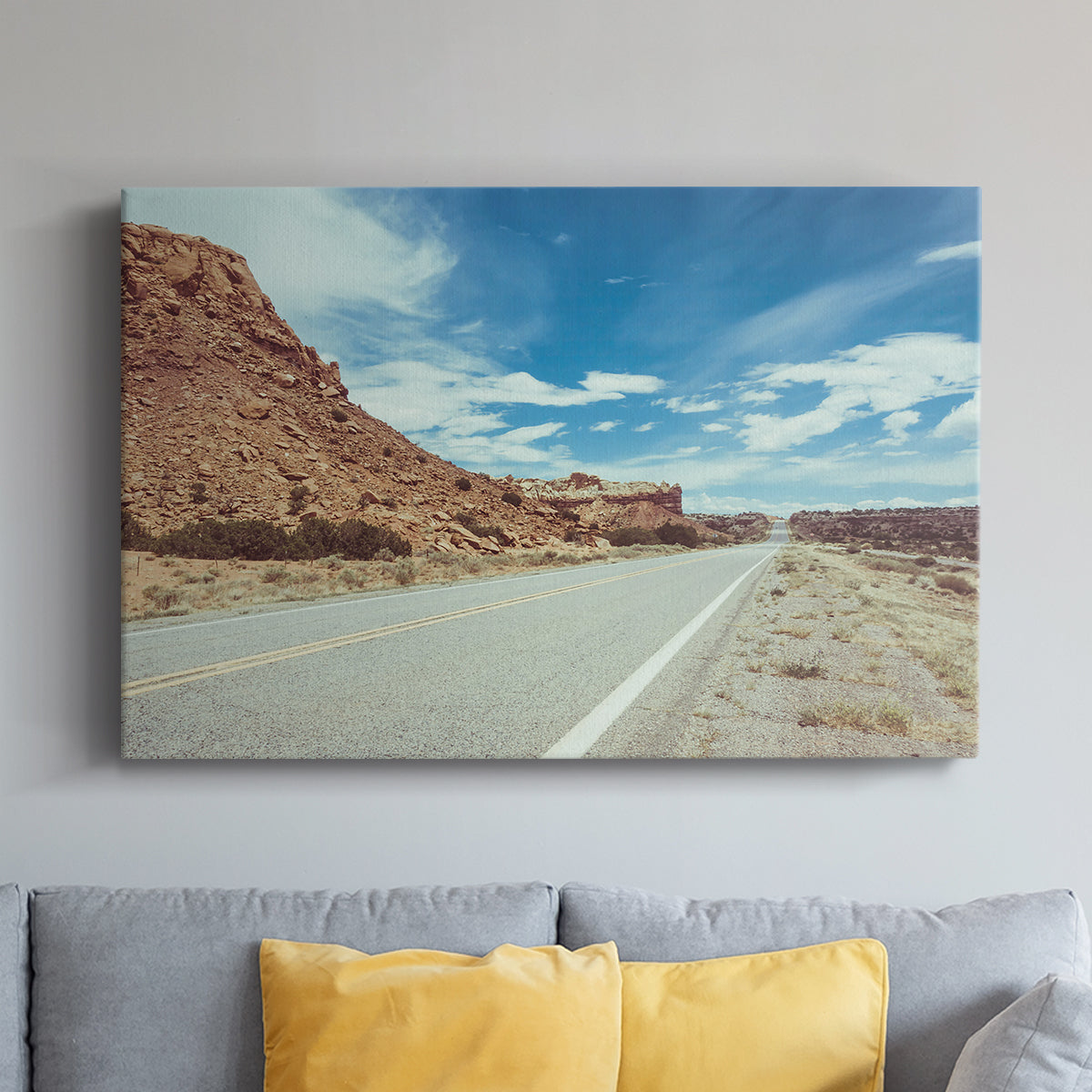New Mexico Drive II - Canvas Art Print