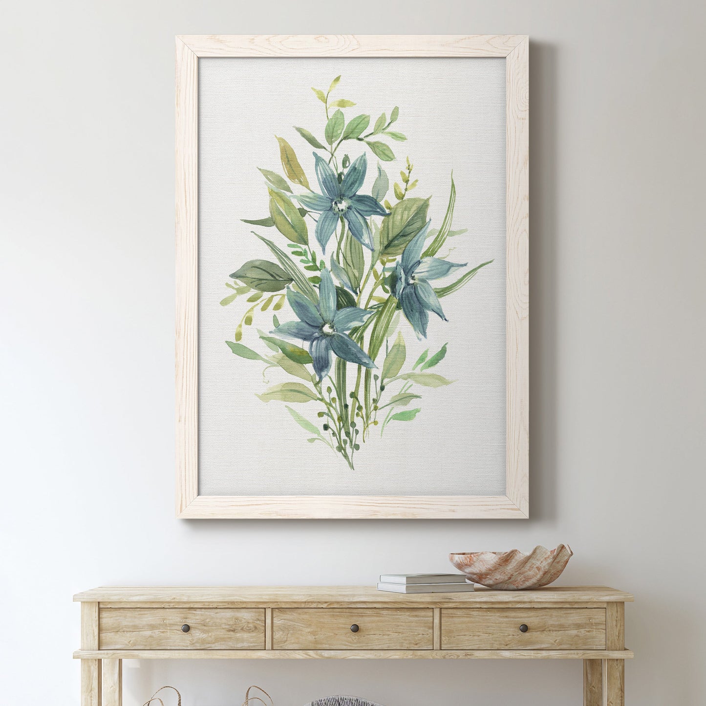 Greenery I - Premium Canvas Framed in Barnwood - Ready to Hang