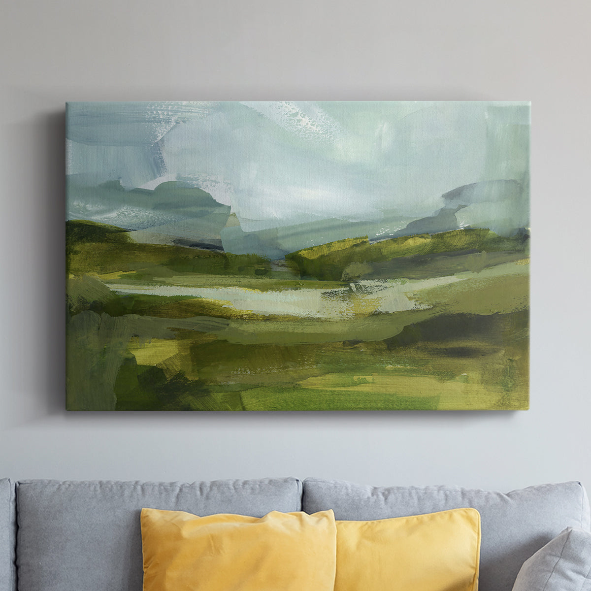 Emerald View III - Canvas Art Print