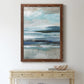 Distant Drama II - Barnwood Framed Canvas Print