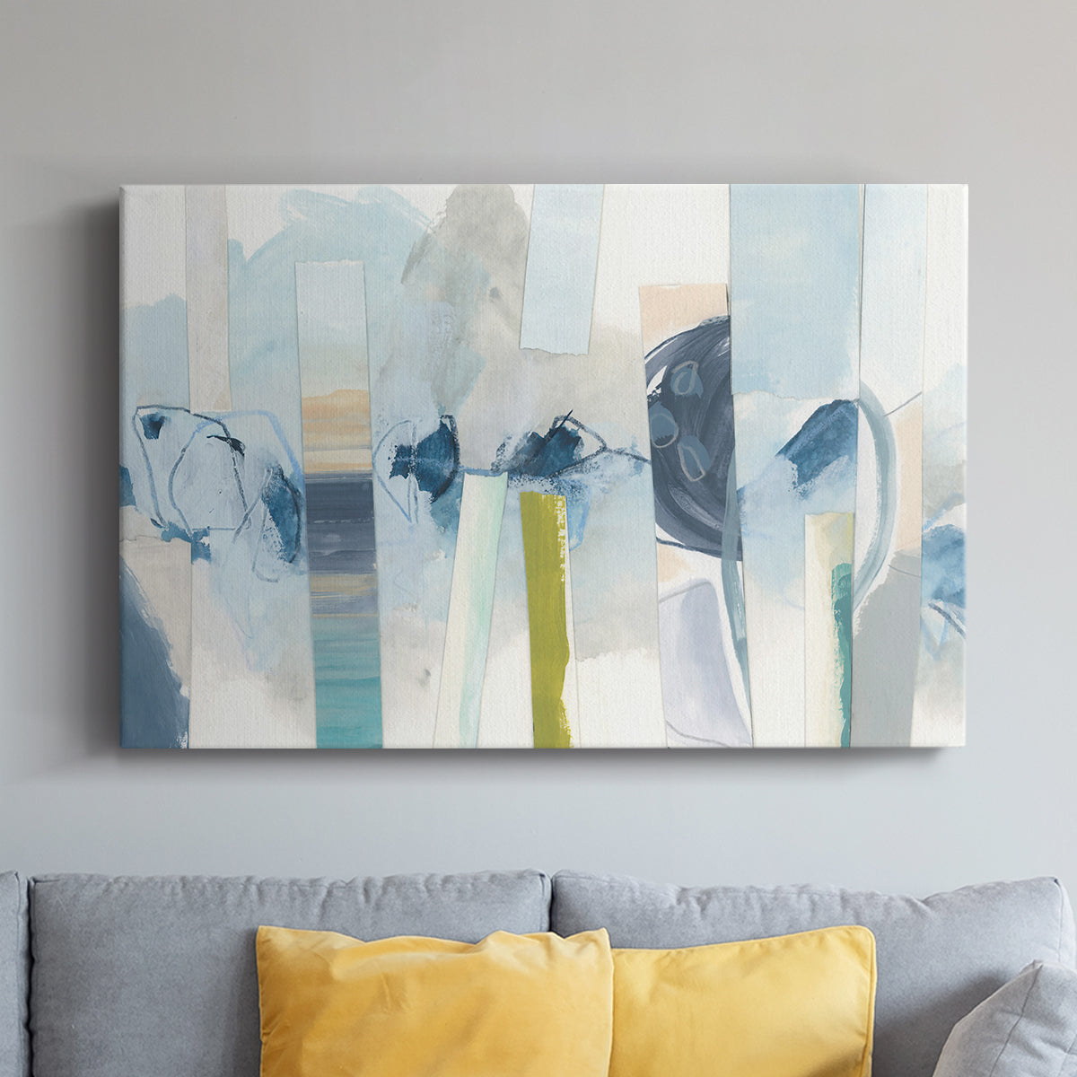 Liquid Strata I - Canvas Art Print