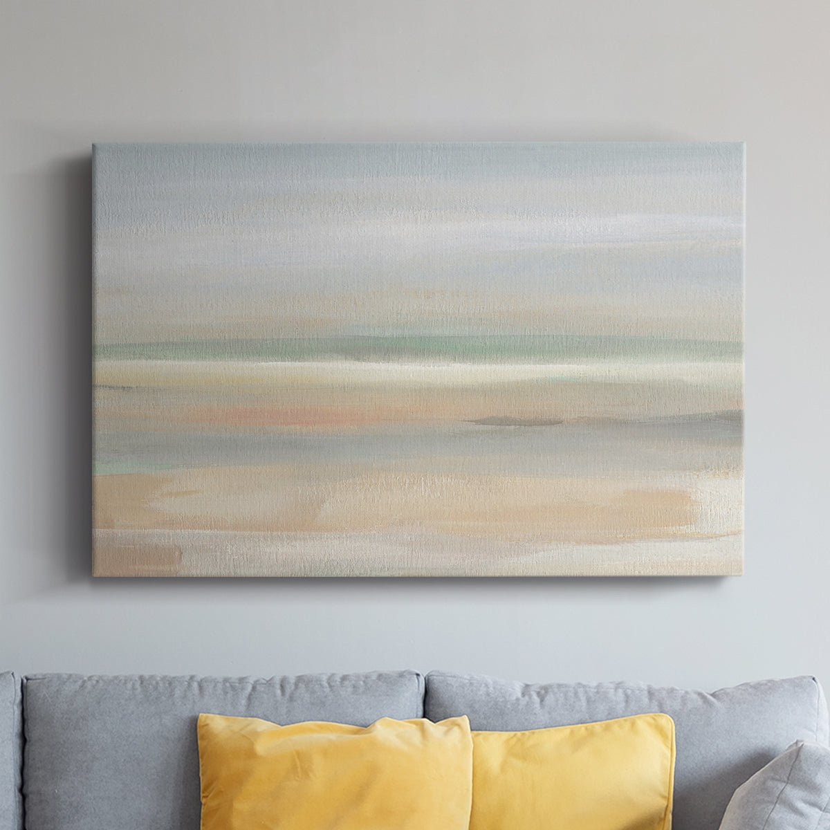 Soft Far Field - Canvas Art Print