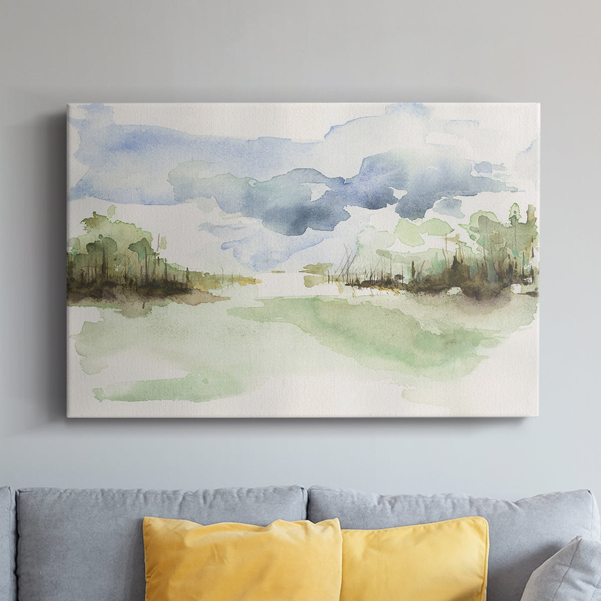 Brush Thickets II - Canvas Art Print