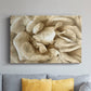 Neutral Wall Flower II - Canvas Art Print